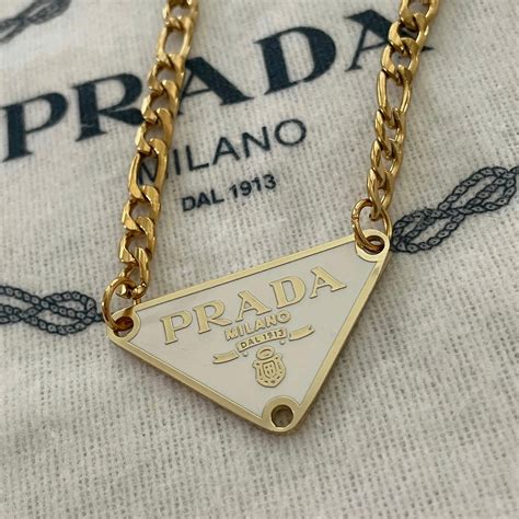 vintage prada necklace